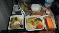 Обед в самолете