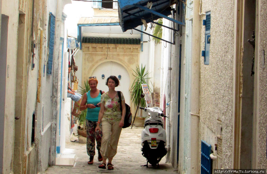 Прогулки по Медине Хаммамет, Тунис