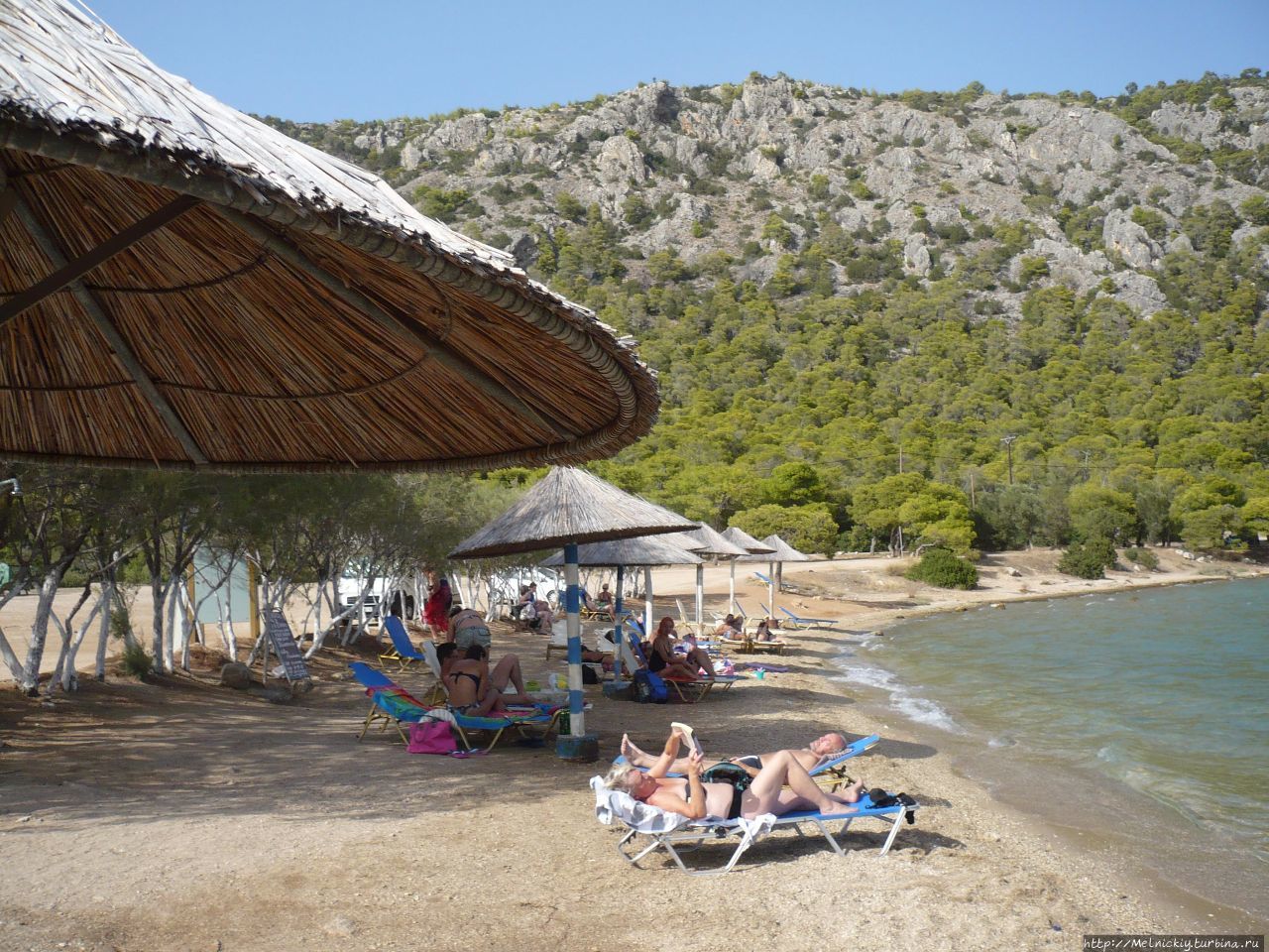 Озеро Вулягменис Перахора, Греция Озеро Вулягменис Перахора, Греция