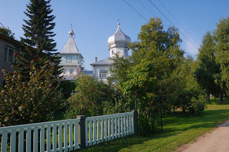 Церковь старообрядцев. Освящена в 1930-м году Муствеэ, Эстония