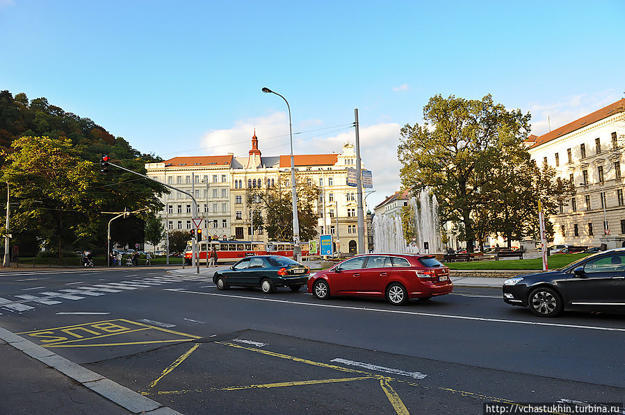 Площадь Кинских. Прага, Чехия