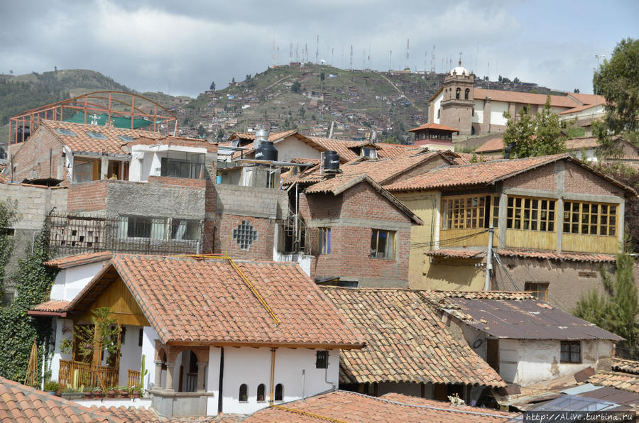 Вид на Куско из отеля Перу