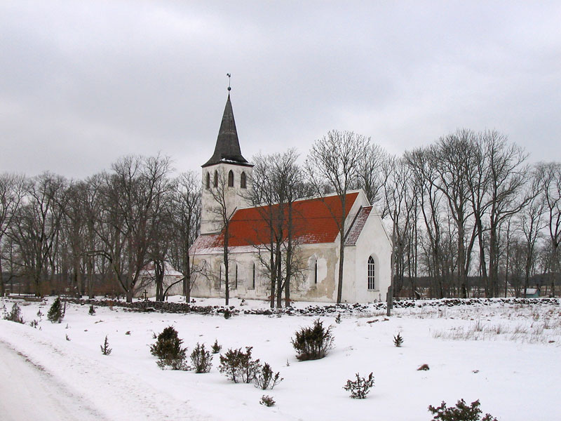 Церковь Св. Лаврентия Остров Хийумаа, Эстония