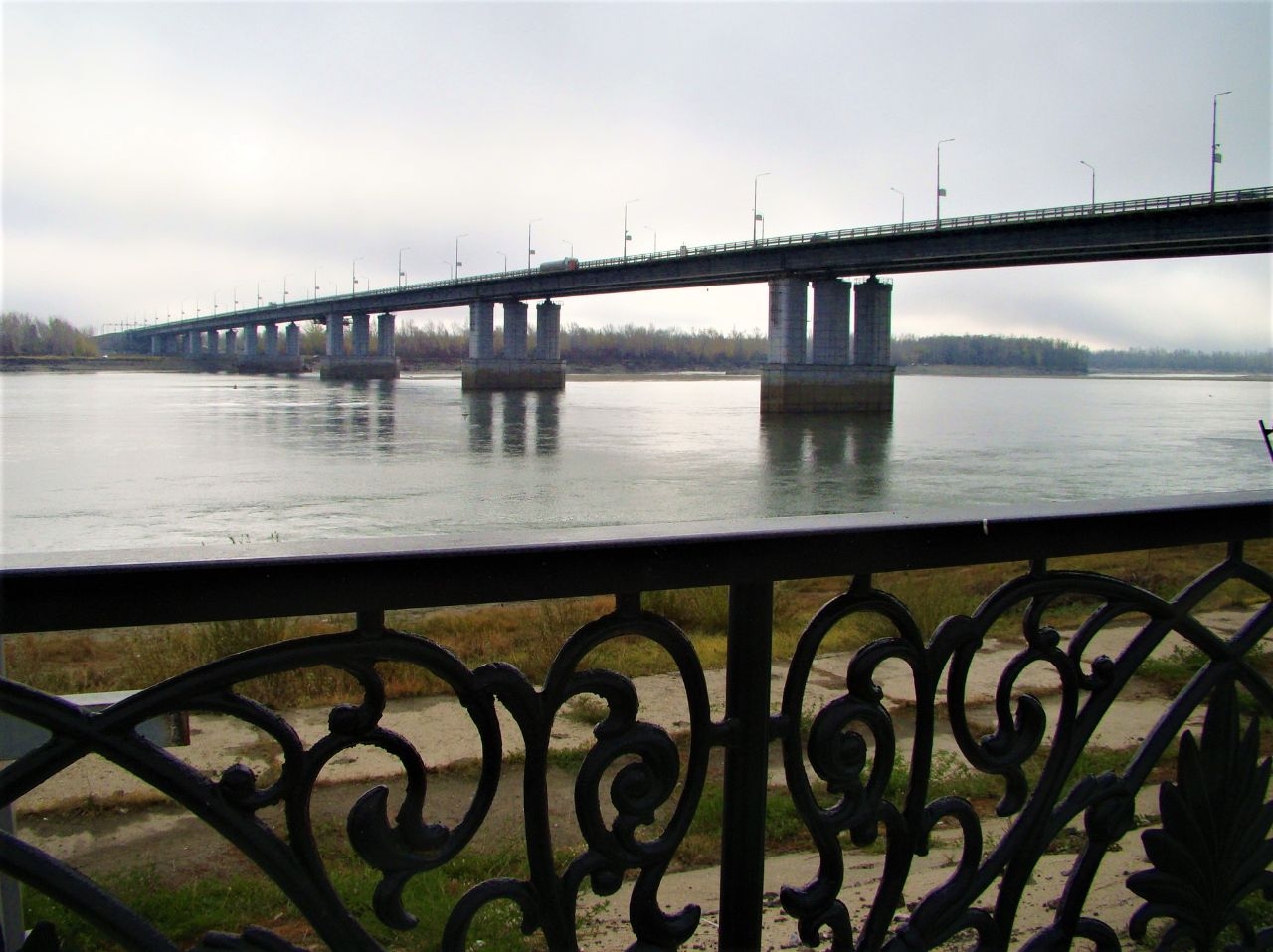 Барнаул. Набережная реки Обь
