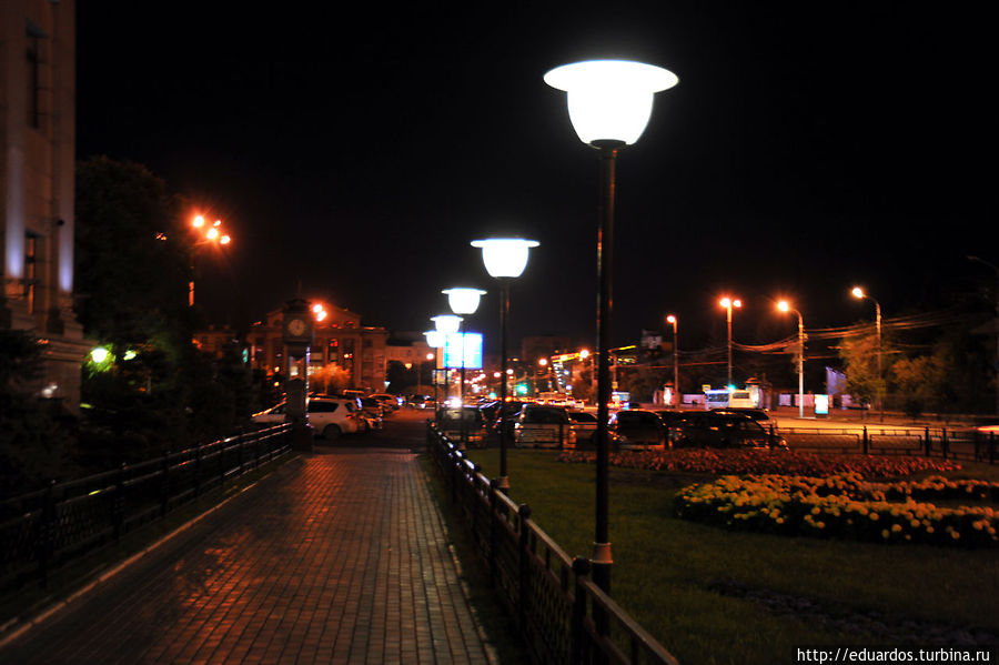 Тёмные ночи..тёплые очень))) Красноярск, Россия