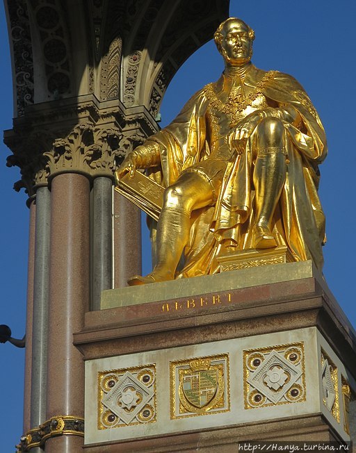 Мемориал принца Альберта в Лондоне. Фото из интернета Лондон, Великобритания