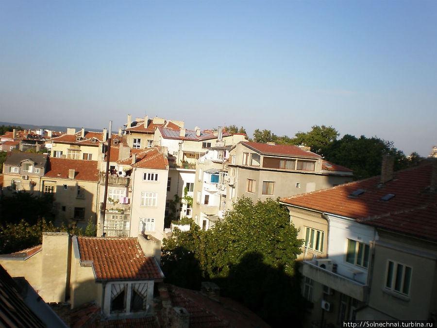 вид из окна моего номера Варна, Болгария
