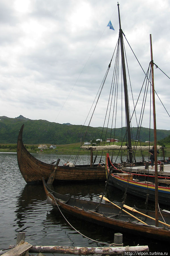 Лофотены — это драккары и отважные викинги Острова Лофотен, Норвегия