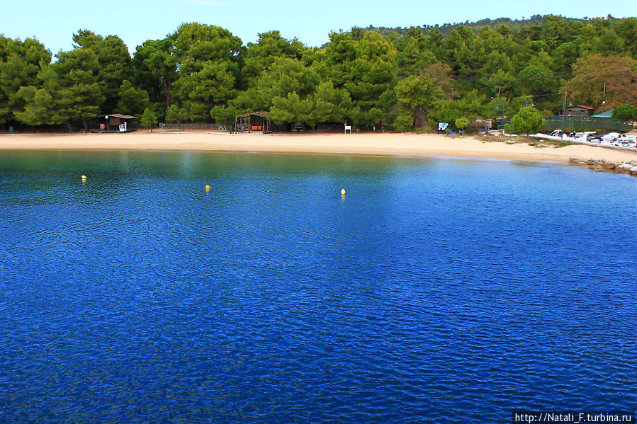 А это самый экологически чистый пляж Европы с реально золотым песком