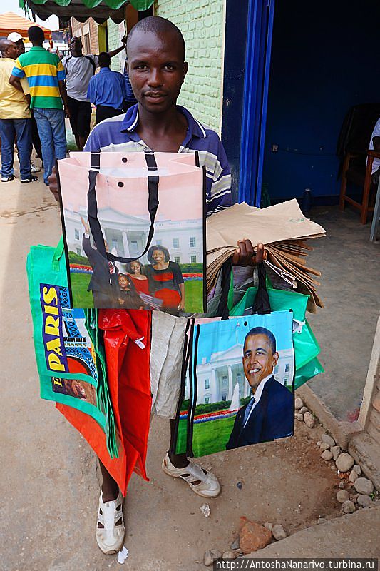 Обама тут, конечно, популярен Бужумбура, Бурунди