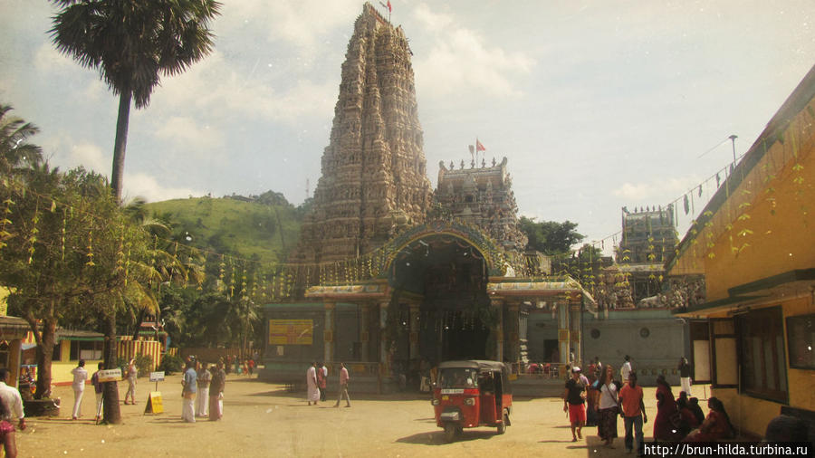 Индуистский храм Шри-Ланка