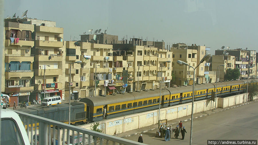 Египетский поезд Египет