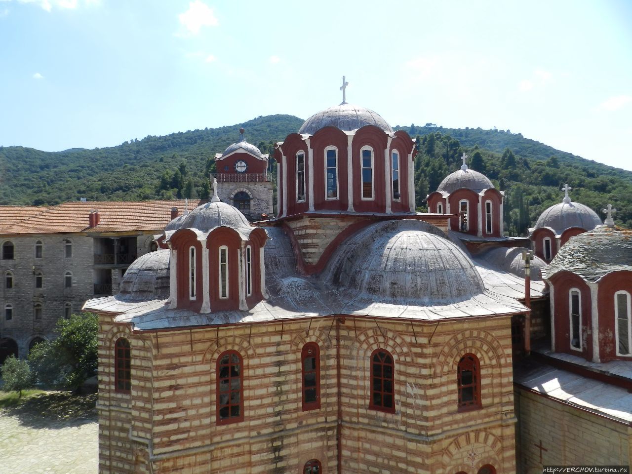 Монастырь Эсфигмен Монастырь Эсфигмен (Афон), Греция
