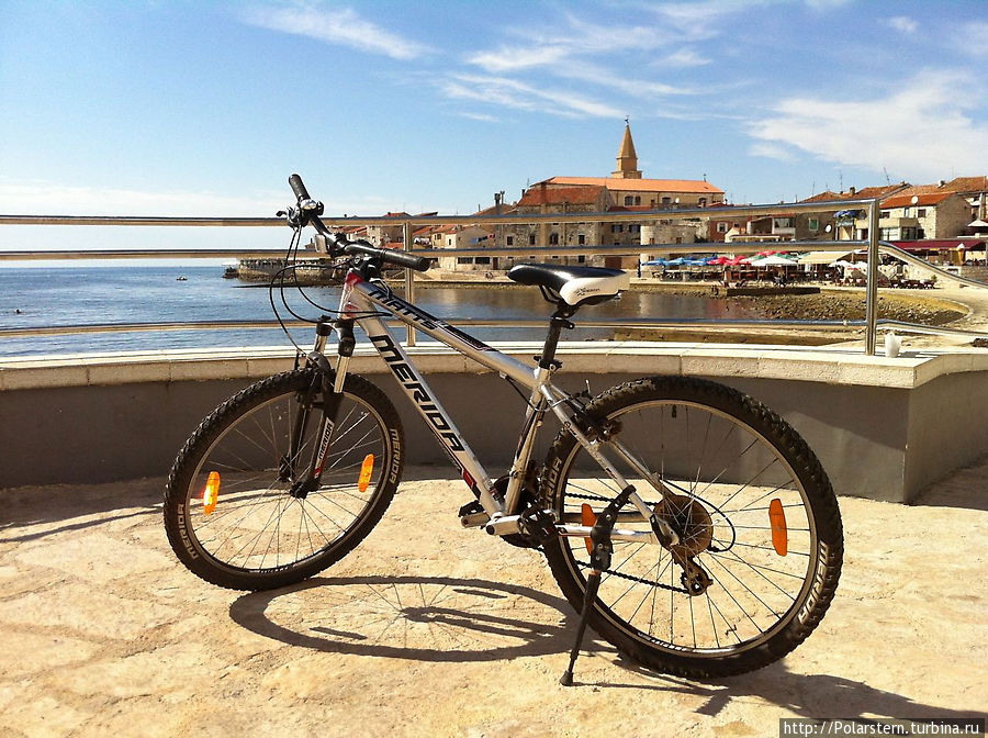 Велосипед для здоровья и досуга Умаг, Хорватия