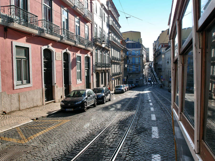 Трамвай №28 Лиссабон, Португалия