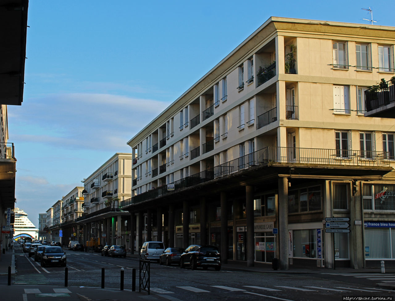 Реконструированный центр города Гавр Гавр, Франция