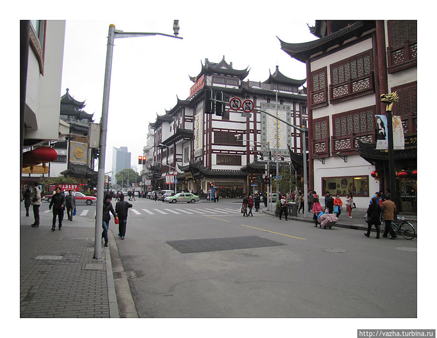 Старый город Шанхая и близ лежащие улицы Шанхай, Китай