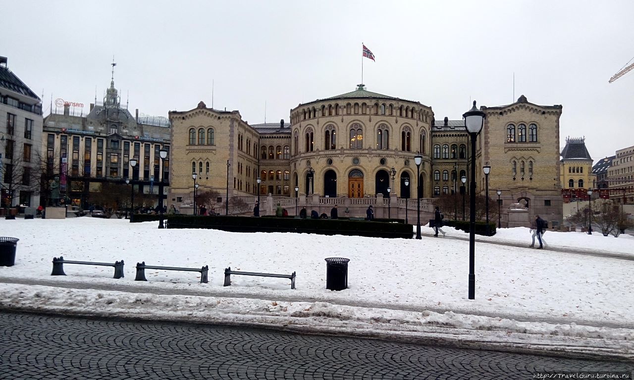 Стортинг — норвежский парламент Осло, Норвегия