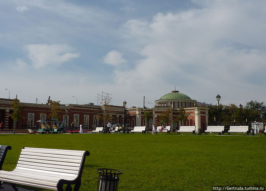 В начале осмотра парка Москва и Московская область, Россия В начале осмотра парка Москва и Московская область, Россия