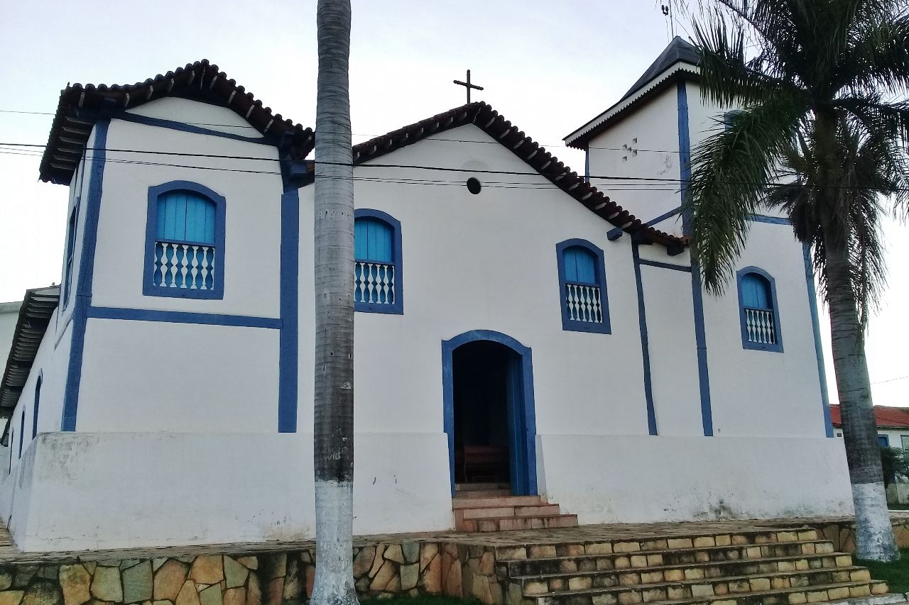Главная церковь Св. Богоматери Пенья Французской Корумба-ди-Гояс, Бразилия