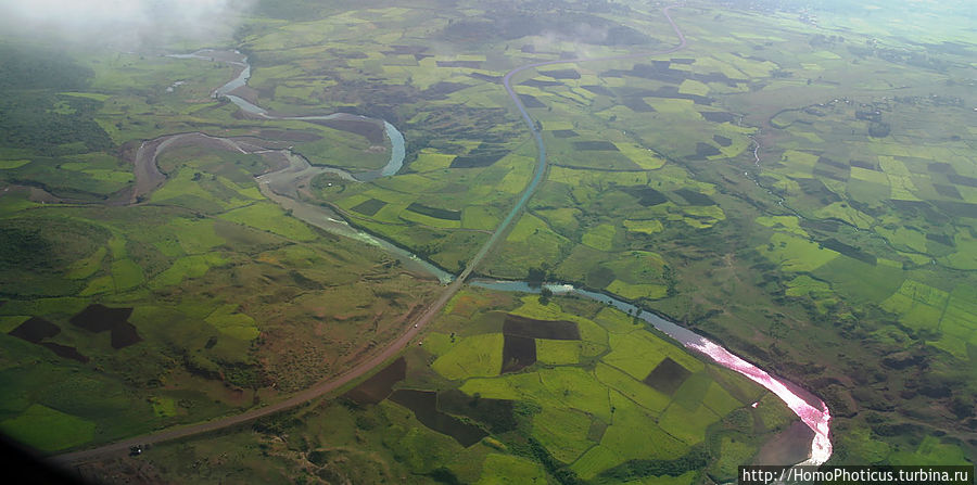 Сименские горы с высоты Сименские горы с высоты