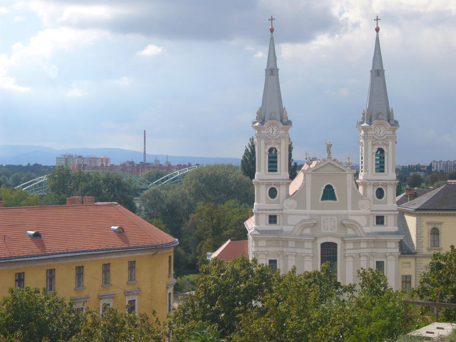 Город на двух Дунаях Эстергом, Венгрия