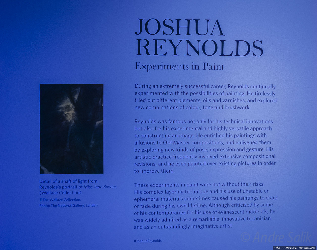 Выставка Джошуа Рейнольдса Лондон, Великобритания