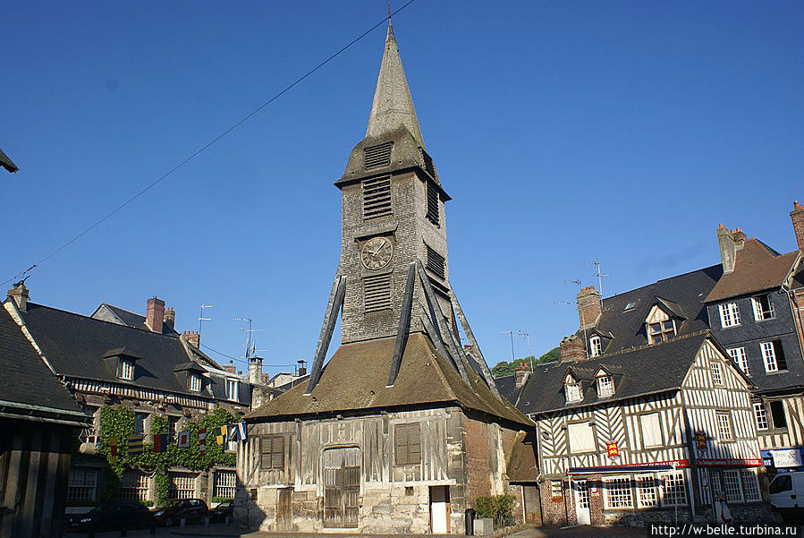 Колокольня церкви Св. Екатерины. Онфлёр, Франция