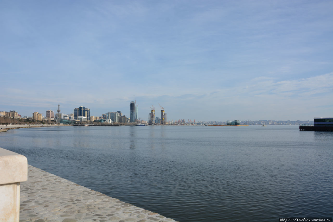 Бакинская набережная: реальность и перспективы Баку, Азербайджан