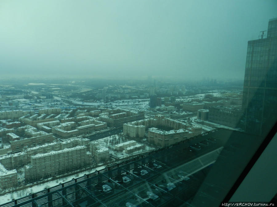 Смотровая площадка в  Москва-сити Москва, Россия