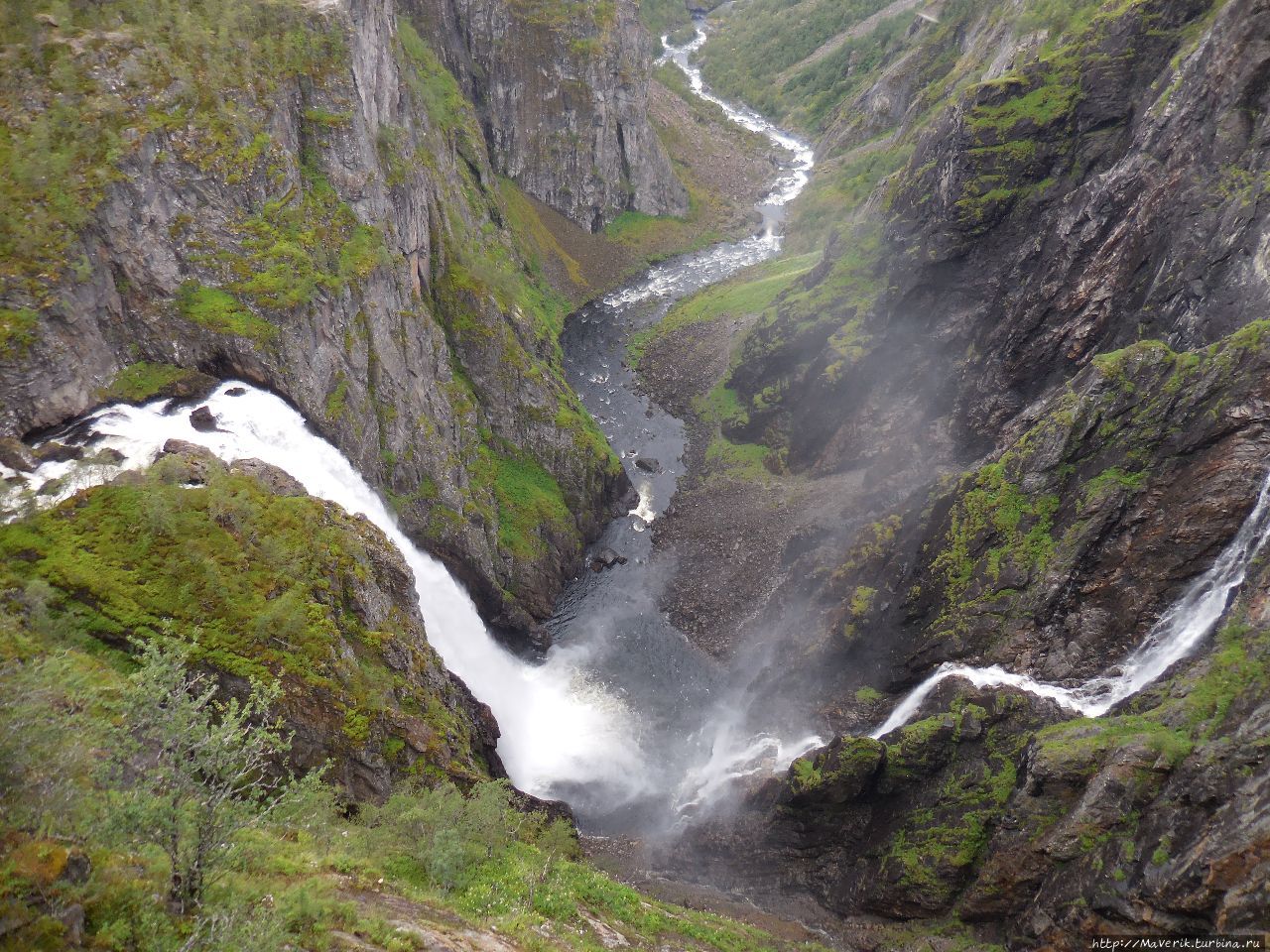 Живописные водопады Хардангервидда