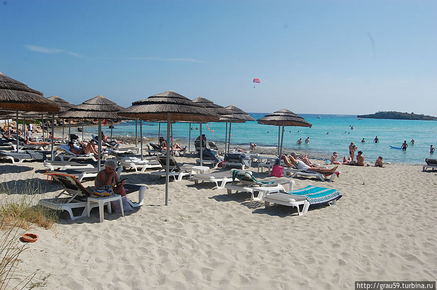 Пляжи Нисси-бич и Нисси-бей Айя-Напа, Кипр