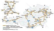 Карта платных дорог Австрии