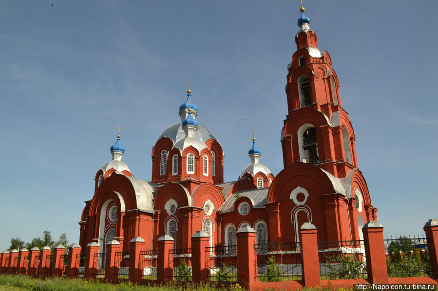 Михаило-Архангельская церковь Старосеславино, Россия