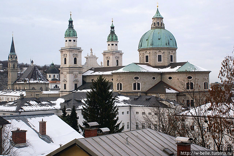 Вид на город со стороны к Вид на город со стороны к