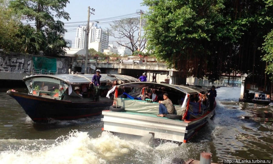 Маршрутные такси-лодки Бангкок, Таиланд