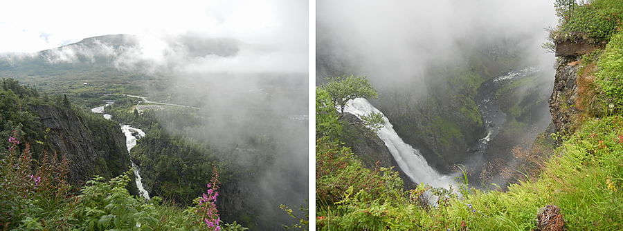 Voringfossen (182 м) весь в камеру не уместился. Voringfossen (182 м) весь в камеру не уместился.