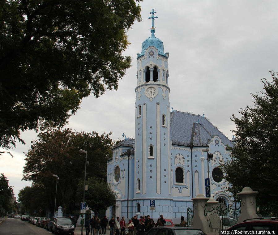 Церковь Святой Елизаветы (Голубой костёл) Братислава, Словакия