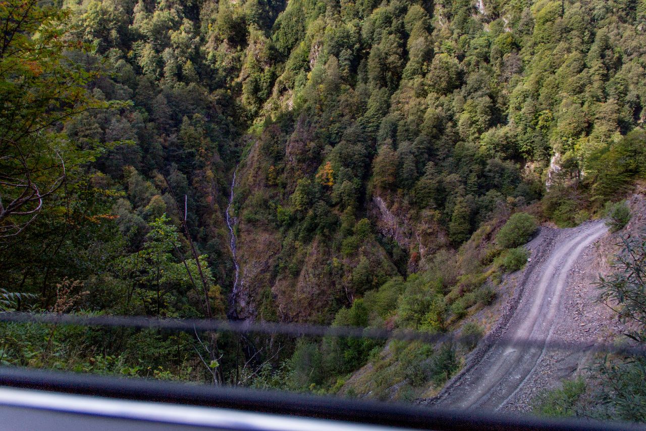 дорога в Тушети Тушети Национальный Парк, Грузия