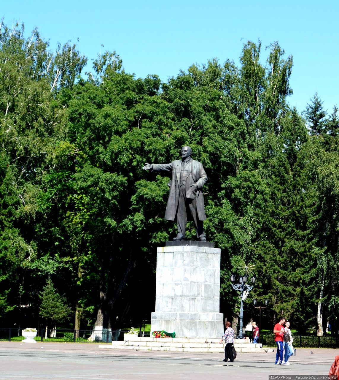 Площадь Ленина Горно-Алтайск