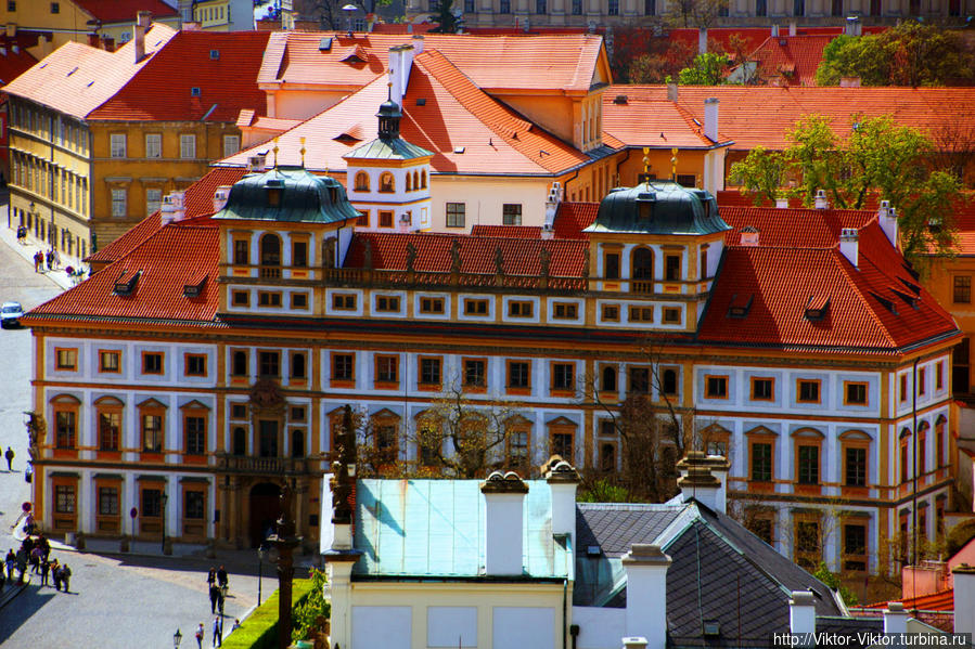 Градчанская площадь Прага, Чехия