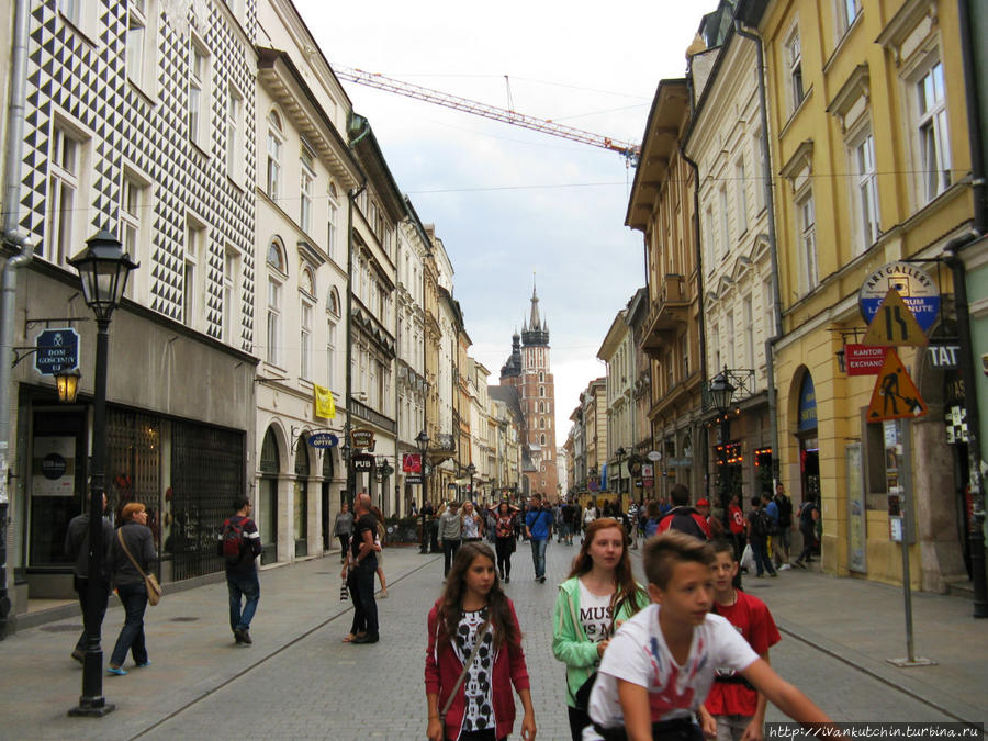 Неспешно гуляя по Кракову Краков, Польша