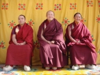 Neten Chokling Rinpoche, Dzongzar Khyentse Rinpoche,  and Dzigar Kongtrul Rinpoche