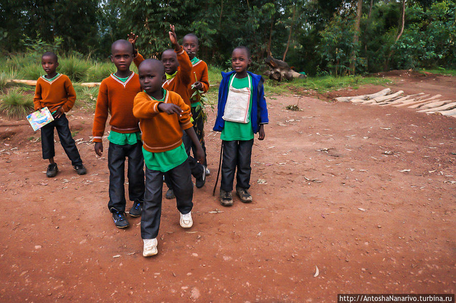 Нынешние ученики. Кибехо, Руанда