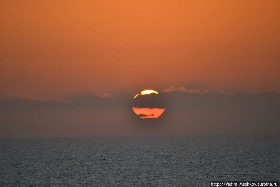 Закат над Атлантическим океаном Закат над Атлантическим океаном