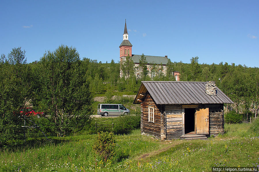 Церковная деревня Утсйоки, Финляндия