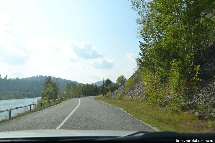 По дороге в Горно-Алтайск. Горно-Алтайск, Россия