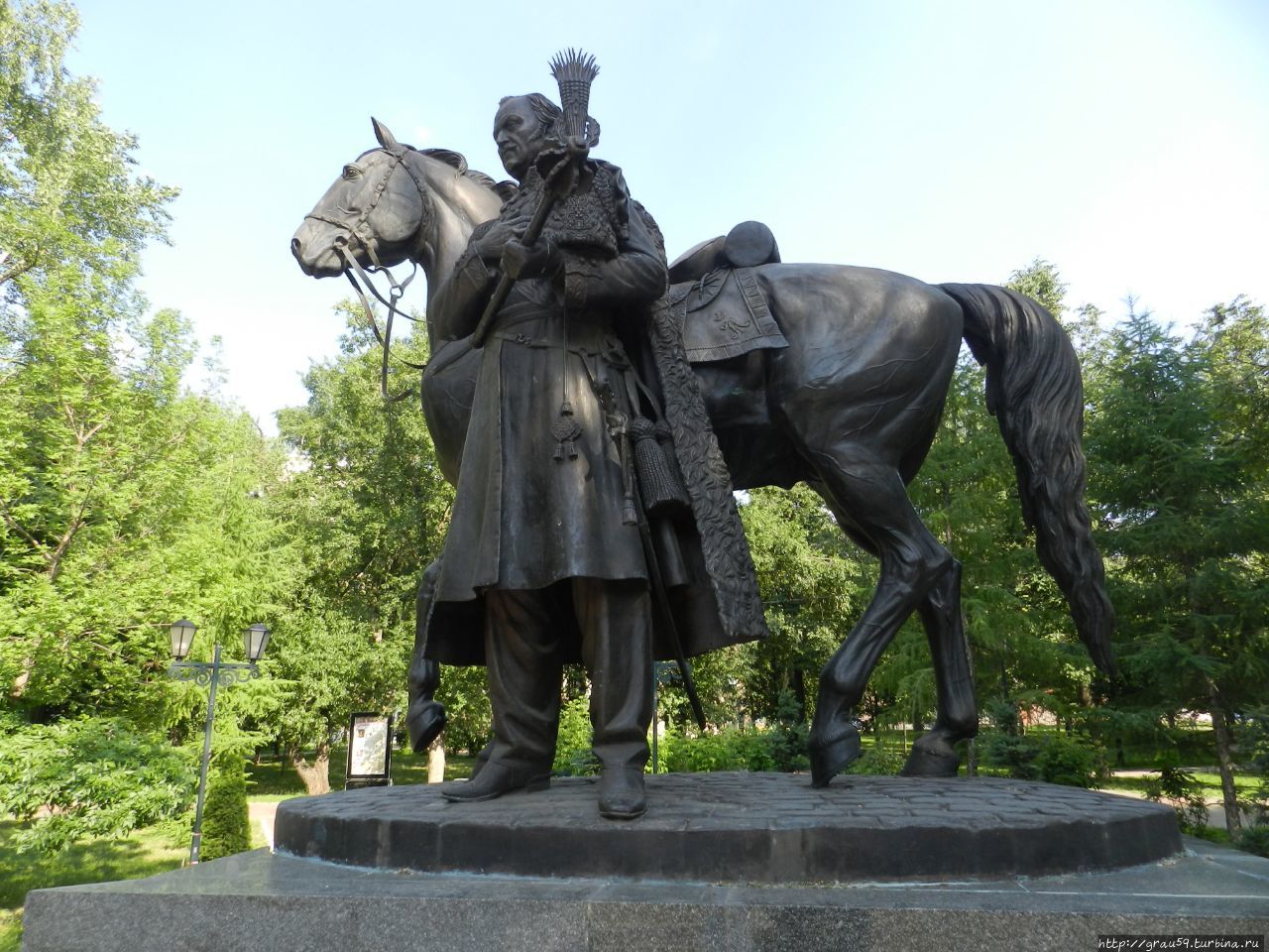 Памятник  Матвею Ивановичу Платову / The Monument To Matvey Ivanovich Platov