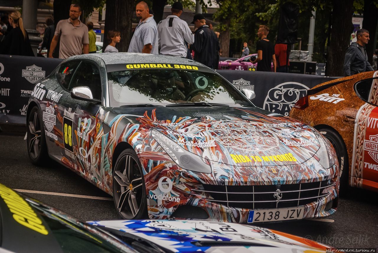 Ралли    Gumball 3000 Рига, Латвия