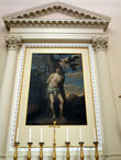 Святой Себастьян — иммитация известной картины Тициана, которая украшает наш Эрмитаж.